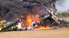 Helikopter MI-17 Milik TNI AD Jatuh di Kendal Jateng