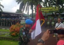 Dilanda Konflik SARA, 133 Prajurit Yon Zipur 1/DD Diberangkatkan ke Afrika Tengah