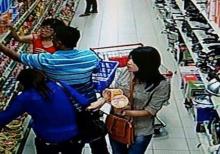 Suami-Istri Tertangkap CCTV Mencopet di BCS Mall Batam