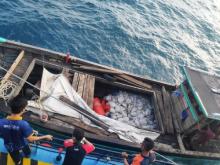 Kapal Penyelundup Pasir Timah Ditangkap di Laut Natuna