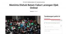Ribuan Orang Tanda Tangan Petisi untuk Wali Kota soal Transportasi Online