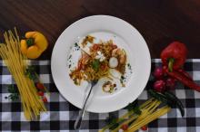Spagheti Augluo Olio Kombinasi Rasa Italia dan Bali, Nikmati di Sahid Hotel
