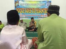 Polres Karimun Goes to Pesantren Sampaikan Pesan Kamtimbas