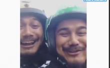 Berwajah Sama, Driver dan Penumpang Ojek Online Tertawa Ngakak