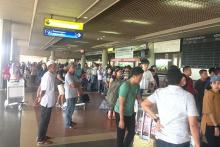 Warga Masih Ramai Tinggalkan Batam Melalui Bandara