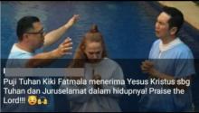 Kiki Fatmala Dikabarkan Pindah Agama