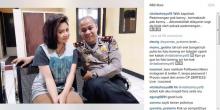 Foto Bareng Artis Seksi Vitalia, Mantan Kapolsek Batam Kena Semprot Kapolda