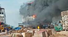 Bupati Sebut Kapal Roro yang Terbakar di PT KMS Layani Rute di Karimun