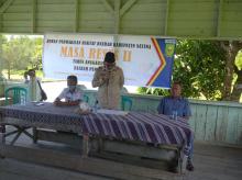 Jaring Aspirasi di Teluk Depih, Jarmin Janji Kawal Pengadaan Posyandu