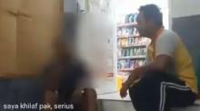 Penjual Es Terciduk Curi Susu demi Anaknya