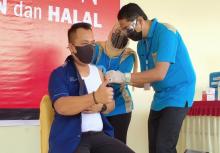 Vaksinasi Corona Tahap Awal di Lingga Sasar Hampir 1.000 Orang