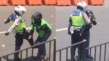 Drama Ojol di Bogor yang Kena Tendang Polisi, Akhirnya Saling Maaf-maafan