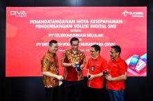 Telkomsel dan DIVA Tandatangani Kerjasama Solusi Kasir Digital