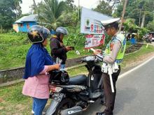 Polres Lingga Tilang 220 Pengendara Selama Ops Zebra Seligi 2019