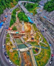 FOTO: Indahnya Tempat Wisata Kelok 9 di Sumbar
