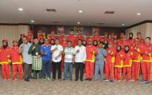 Plt Gubernur Isdianto Lepas Kontingen Popnas Kepri ke Jakarta