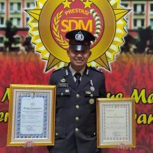 Brigadir Mudianto dari Polres Natuna Jadi Polisi Teladan Polda Kepri