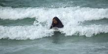Gelombang Laut di Natuna - Kepulauan Anambas 2 Meter