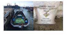 DJBC Kepri Tangkap Kapal Bermuatan Amonium Nitrate Bernilai Miliaran
