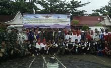 Pusat Penerbangan TNI AL dan Wing Udara 2 Gelar Latihan Evakuasi Medis