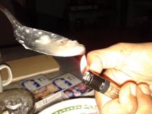 Begini Bunyi Bubur Diduga Berbahan Beras Plastik di Batam saat Dibakar