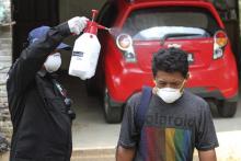 Cairan Disinfektan Tak Boleh Disemprotkan ke Tubuh