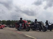 HOG Sumatera Motor Batam Latih Anggota Kendarai Moge yang Benar di Jalan Raya