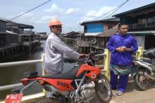 Siapkan Masyarakat Hadapi Bencana, Kelurahan Pancur dan BNPB Gelar Simulasi Kebakaran