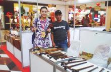 Pameran Keris di Mega Mall, Ada Keris dari Zaman Kerajaan Sriwijaya