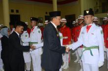 Bupati Hamid Rizal Kukuhkan Paskibraka Natuna 2017Ã‚Â 