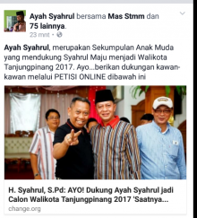 Bursa Calon Walikota Tanjungpinang Menghangat, Syahrul Dikabarkan Siap Lawan Lis Darmansyah