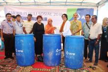 ATB Sediakan 200 Unit Drum untuk Perumahan di Tanjunguncang