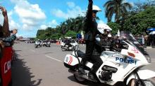 Begini Aksi Polwan di Acara Sehari Bersama Polantas di Batam