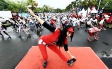 500 Pax Flashy Splashy Zumba Ludes Diserbu Wisman