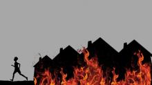 BREAKINGNEWS:  Kebakaran Jalari Beberapa Rumah di Batu Aji
