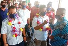 Resmikan Posko Pemenangan di Pancur, Nizar Pamit Sebagai Wakil Bupati Lingga