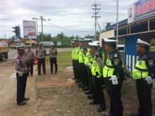 28 Pelanggar Lalin Ditilang Saat Razia di Simpang Toapaya