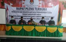 Pleno KPU Lingga: Nizar-Neko Unggul 1.016 Suara dari Ishak-Salmizi