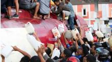 Duh, Warga Korban Gempa dan Tsunami di Palu Jarah Toko dan SPBU