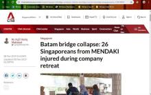 Media Singapura Ikut Soroti Insiden Ambruknya Pelantar 