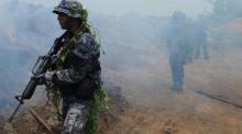 Tentara Serbu Markas Abu Sayyaf, Menhan Ryamizard Pantau Kondisi 10 WNI 