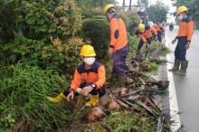 Antisipasi Banjir dan Malaria, Lintas Sektoral di Natuna Bersih Drainase Kota Ranai
