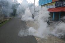 Temukan 2 Kasus DBD, Dinkes Fogging Ibu Kota Lingga