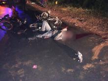 Usai Hujan dan Angin Kencang, Dua Pengendara Motor Terlibat Kecelakaan Parah