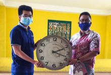 Jam `Legend` Tugu Simpang Jam Jadi Barang Pengisi Museum Batam