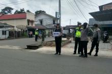 Tim Gabungan Serbu Jalanan di Daik Lingga 