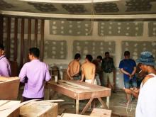 Diduga Ilegal, Belasan TKA Asal Tiongkok Kerja Jadi Tukang Bangunan di Bintan