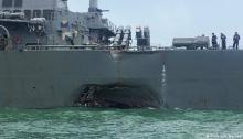 Ada Sabotase Siber di Tabrakan Kapal Perang vs Tanker?