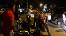 Pebalap Liar Kocar-kacir Dibubarkan Aparat Kodim 0316 Batam