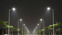 Dinas PU Pasang 25 Unit Lampu PJU di Lingga Utara